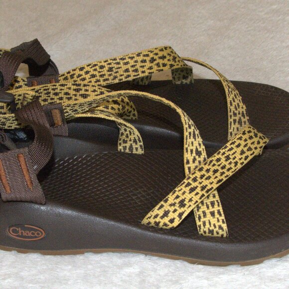 Chaco Z/1 Classic Sandals Leopard Print Strap Design Women's size 10 - Picture 1 of 5